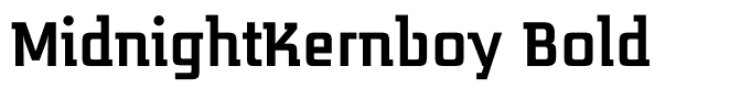 MidnightKernboy Bold