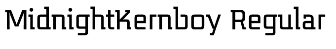 MidnightKernboy Regular