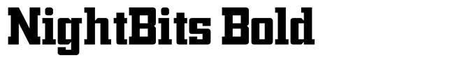 NightBits Bold