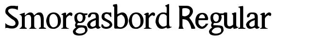 Smorgasbord Regular