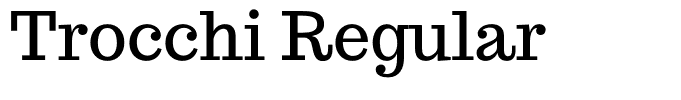 Trocchi Regular