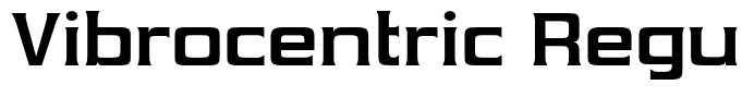 Vibrocentric Regular