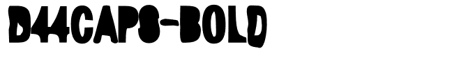 D44Caps-Bold