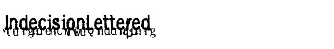 IndecisionLettered