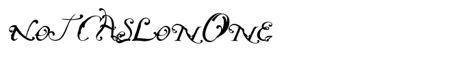 NotCaslonOne