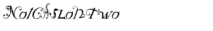 NotCaslonTwo