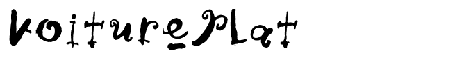 VoiturePlat