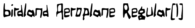 Birdland Aeroplane Regular[1]