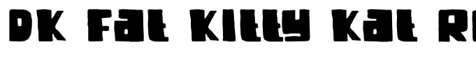 DK Fat Kitty Kat Regular