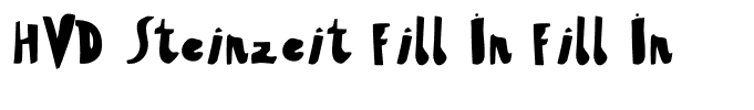 HVD Steinzeit Fill In Fill In