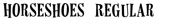 Horseshoes Regular