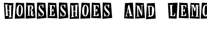 Horseshoes and Lemonade Regular