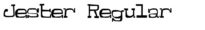 Jester Regular