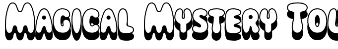 Magical Mystery Tour Outline Shadow Regular