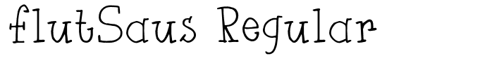 flutSaus Regular