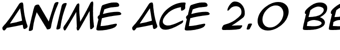 Anime Ace 2.0 BB Italic