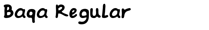 Baqa Regular