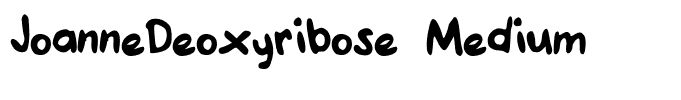 JoanneDeoxyribose Medium