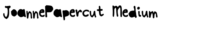 JoannePapercut Medium