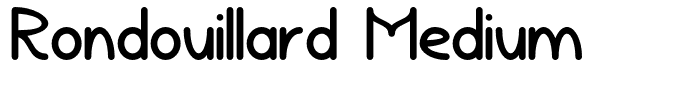 Rondouillard Medium
