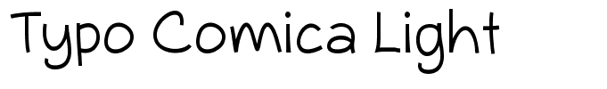 Typo Comica Light