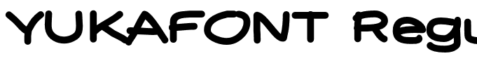 YUKAFONT Regular