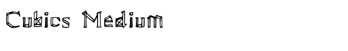 Cubics Medium