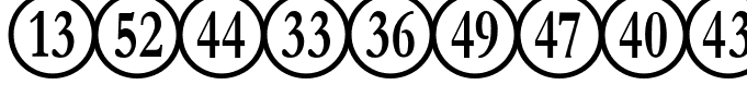 Numberpile Reversed Regular