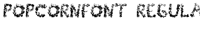 PopCornFont Regular