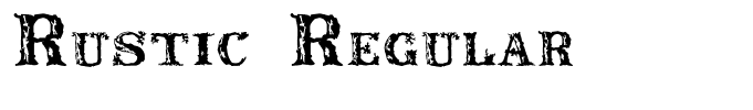 Rustic Regular