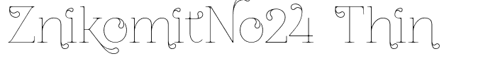 ZnikomitNo24 Thin