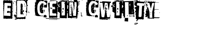 Ed Gein Gwilty