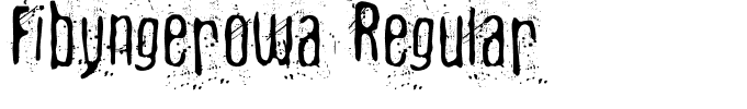 Fibyngerowa Regular