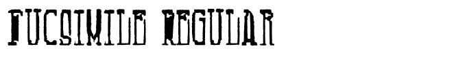 Fucsimile Regular