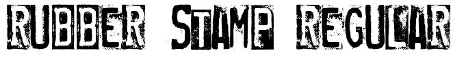 RUBBER STAMP Regular
