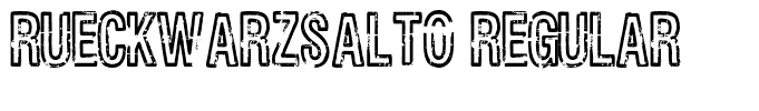 Rueckwarzsalto Regular