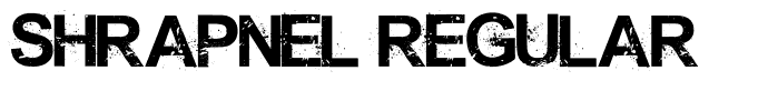Shrapnel Regular