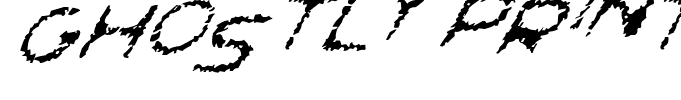 Ghostly Prints Italic