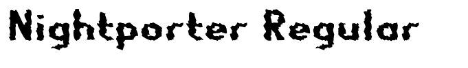 Nightporter Regular