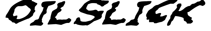 Oilslick Italic