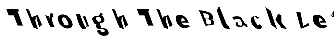 Through The Black Lefta