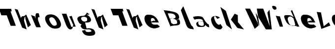 Through The Black WideLefta