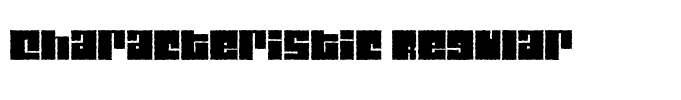 Characteristic Regular