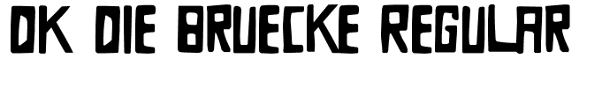 DK Die Bruecke Regular