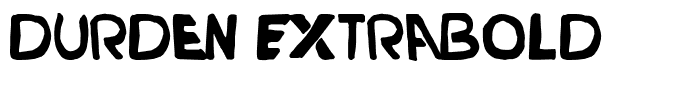 Durden ExtraBold