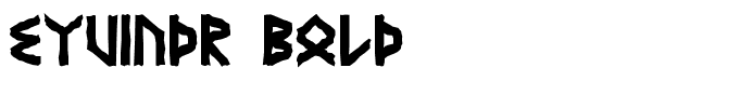 Eyvindr Bold