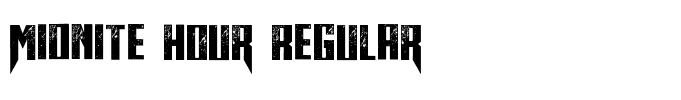 Midnite Hour Regular