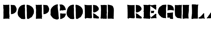 POPCORN Regular