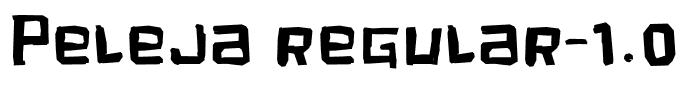 Peleja regular-1.0