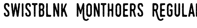 Swistblnk Monthoers Regular